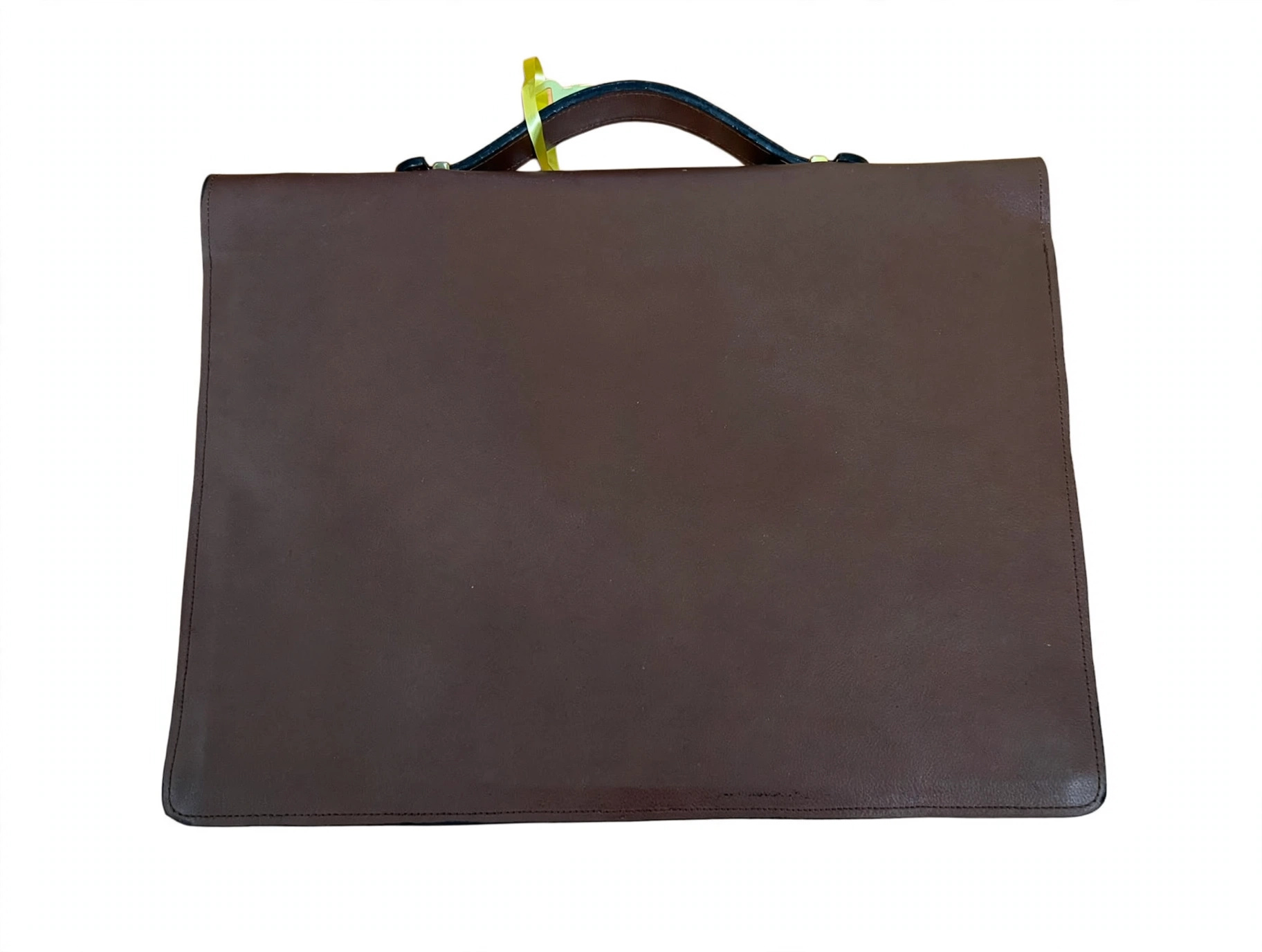 Sac Serrure dorée cuir – Image 2