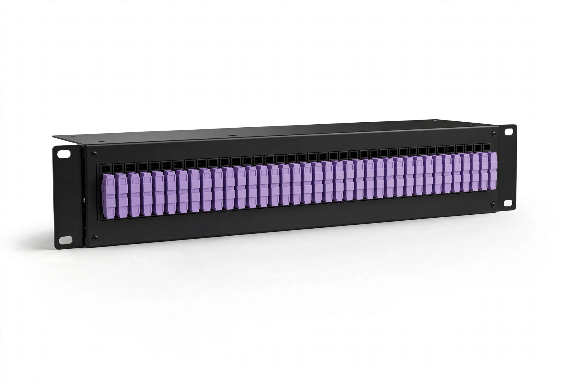 Patch Panel 48 PORTS + Raccords Violet OM4